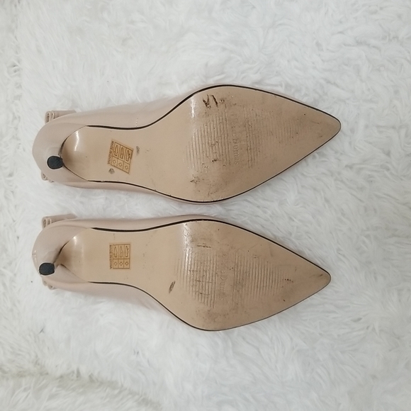 Pierre Dumas Beige Heels with Bow size 11 - Picture 7 of 10